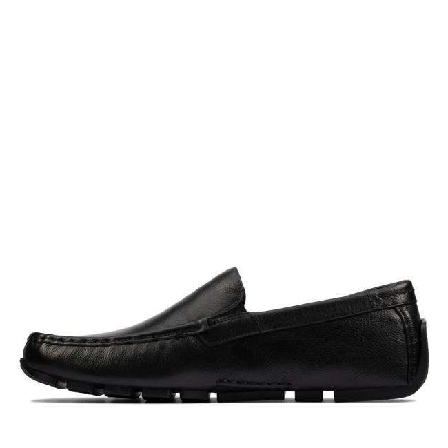 Sapatos Pretos Clarks Oswick Edge Masculino Pretas | CLK340RUM