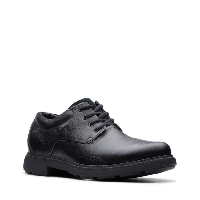 Sapatos Pretos Clarks Un Tread Lo GORE-TEX Masculino Pretas | CLK795SAB